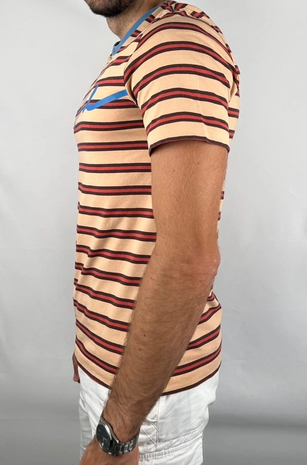 T-Shirt Lacoste a Righe - M