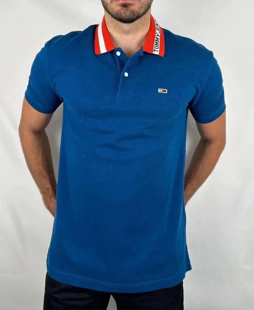 Polo Tommy Jeans Blu - M