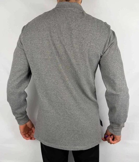 Polo Ralph Lauren Grigio Maniche Lunghe - L