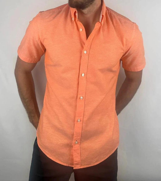 Camicia a Maniche Corte Hugo Boss - S