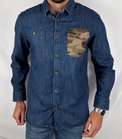 Chemise en jean Vans - M