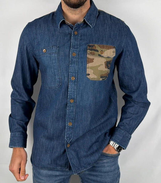 Chemise en jean Vans - M