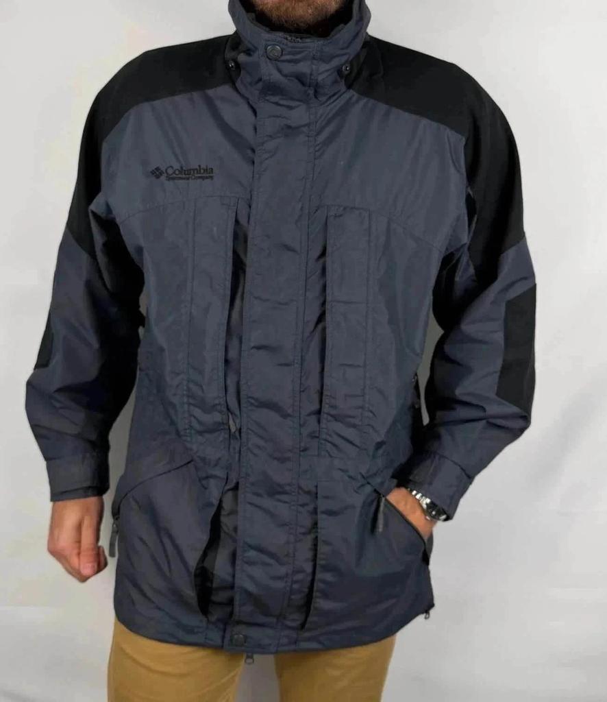 Veste Columbia Vintage Grise et Noire - M