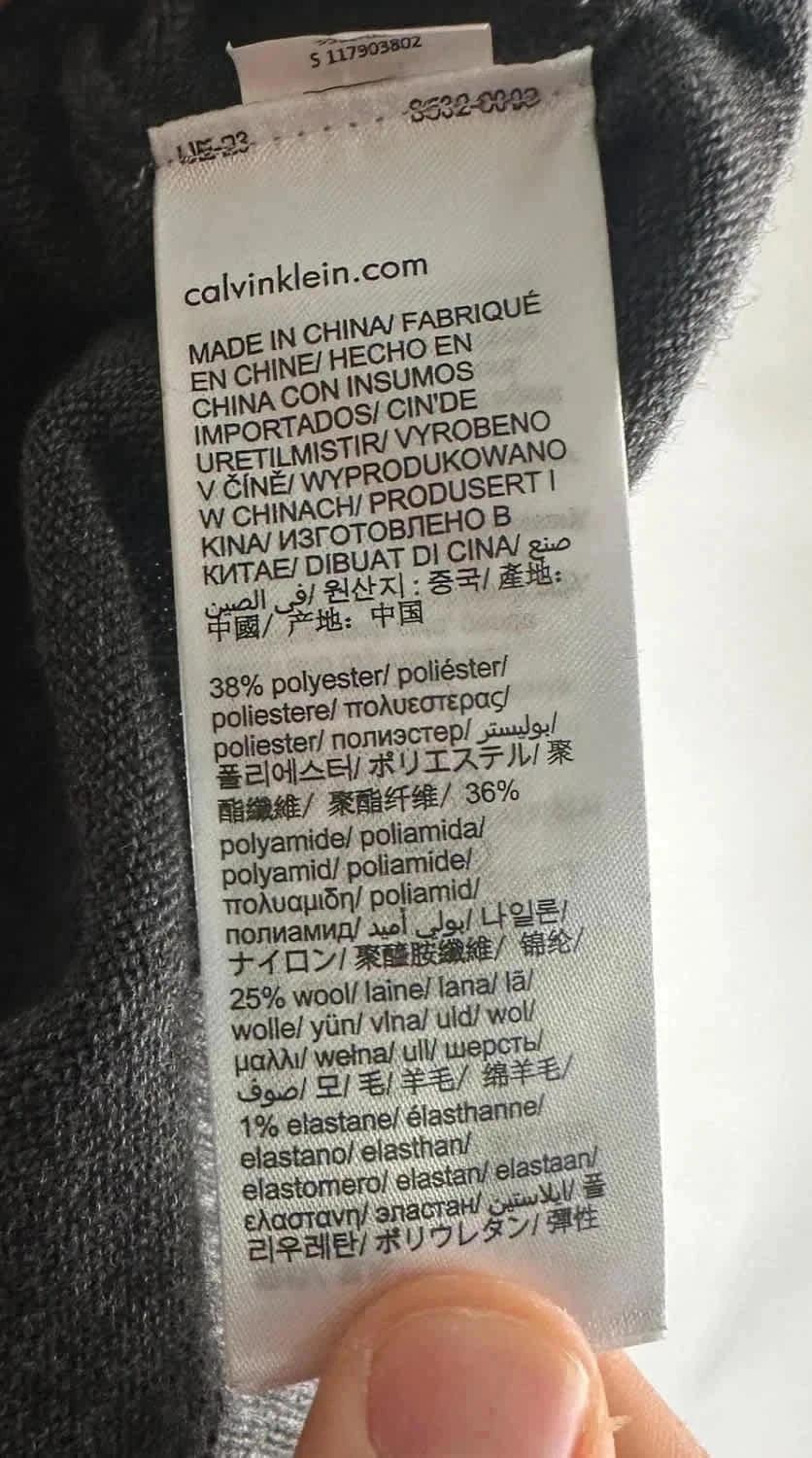 Pull Calvin Klein Gris - S