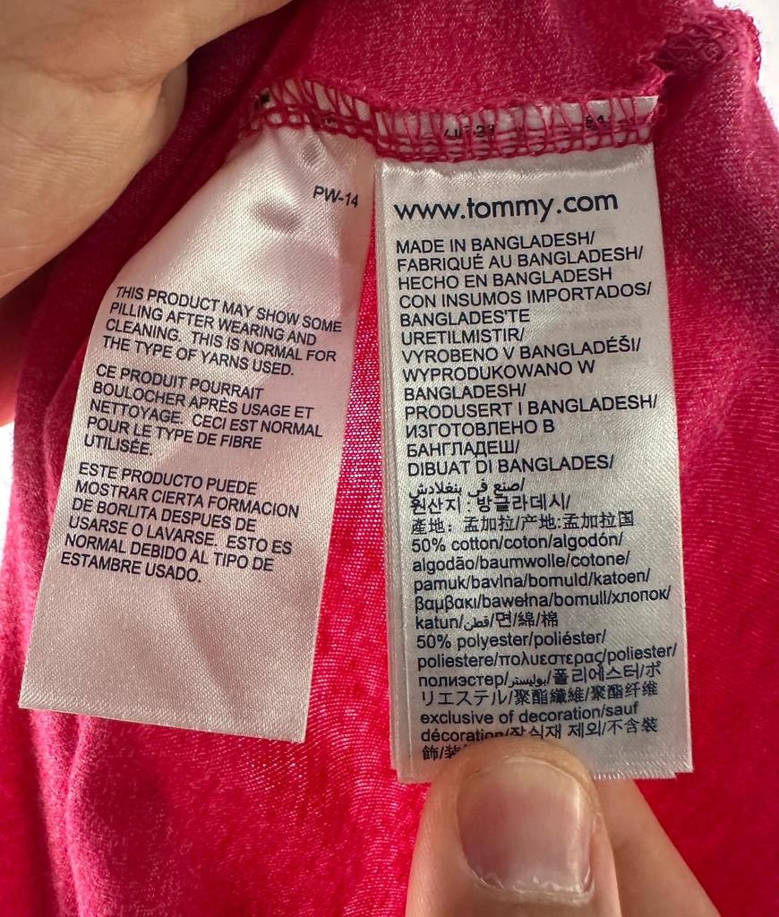 T-shirt Tommy Jeans Rosa - S