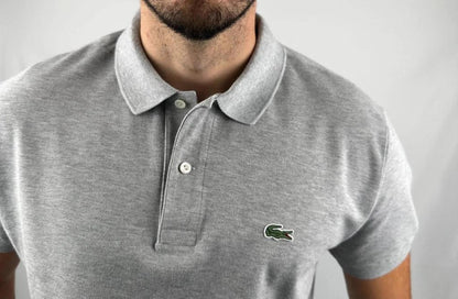 Polo Lacoste Gris - L