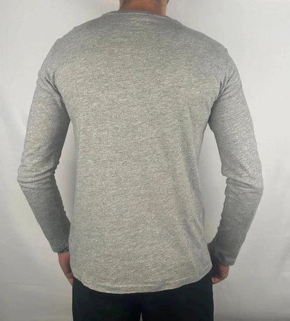 Tee Shirt Manches Longues Ralph Lauren Gris - S