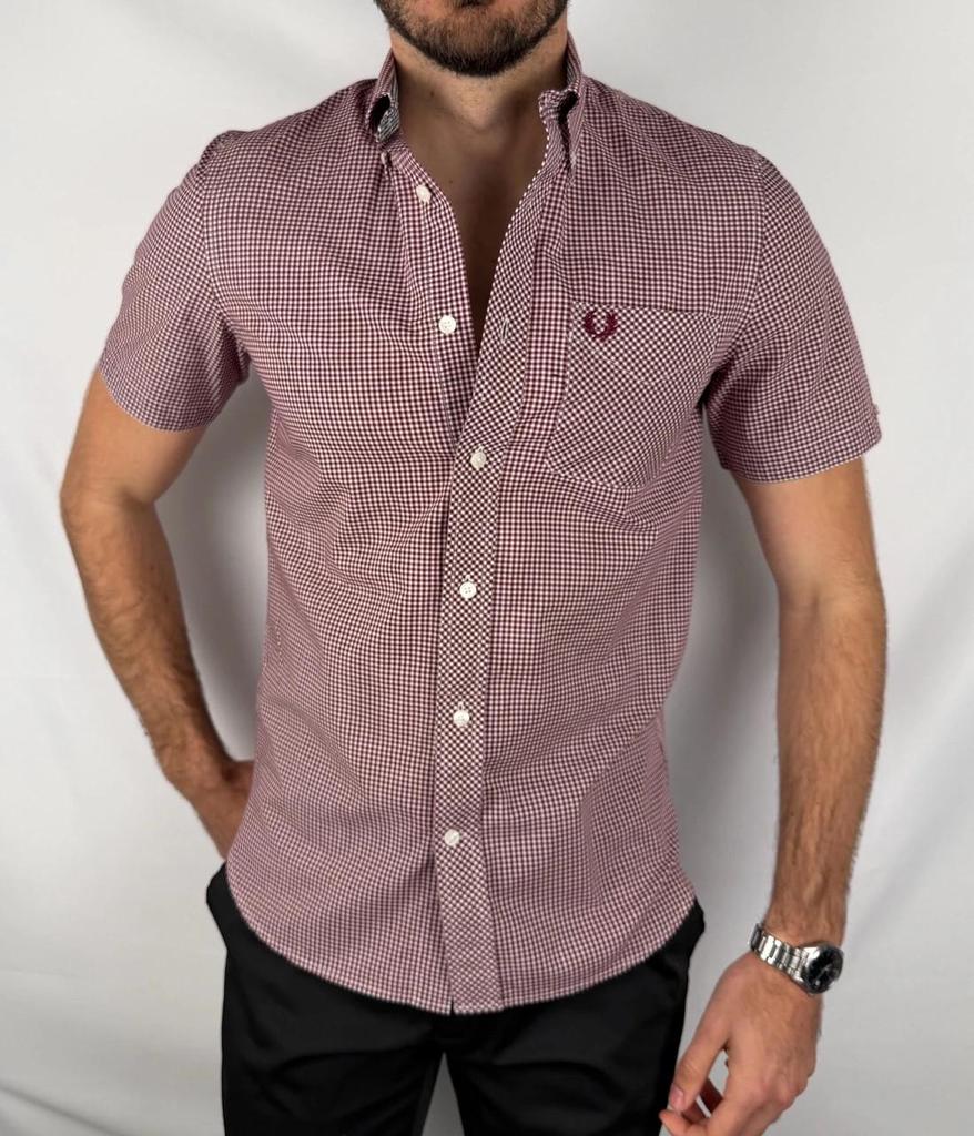 Chemise Fred Perry manches courtes - S