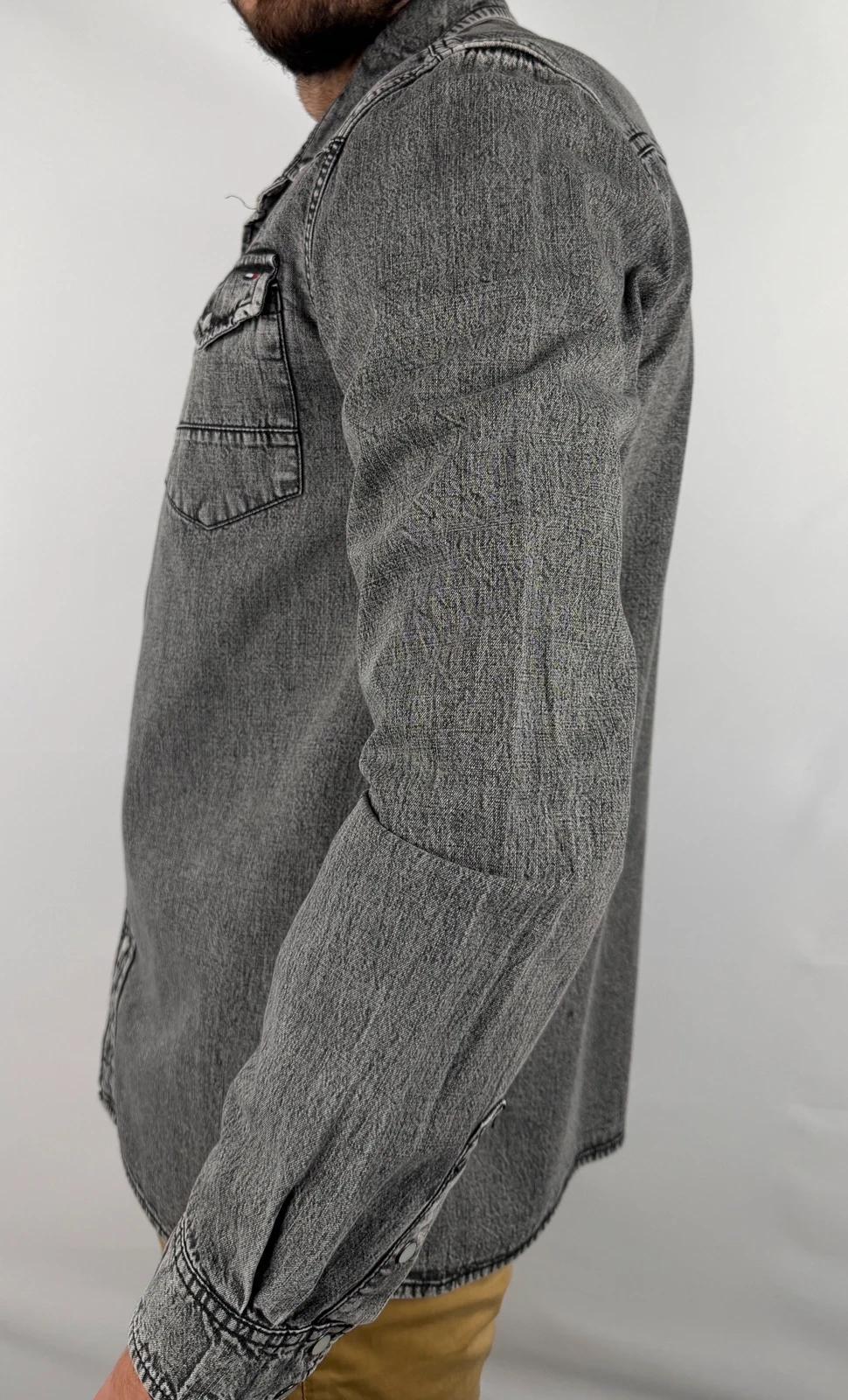Chemise en Jean Tommy Hilfiger Denim Grise - L