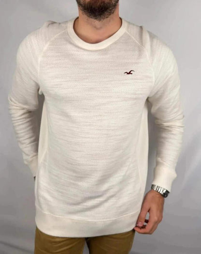 Pull Hollister Crème - XL