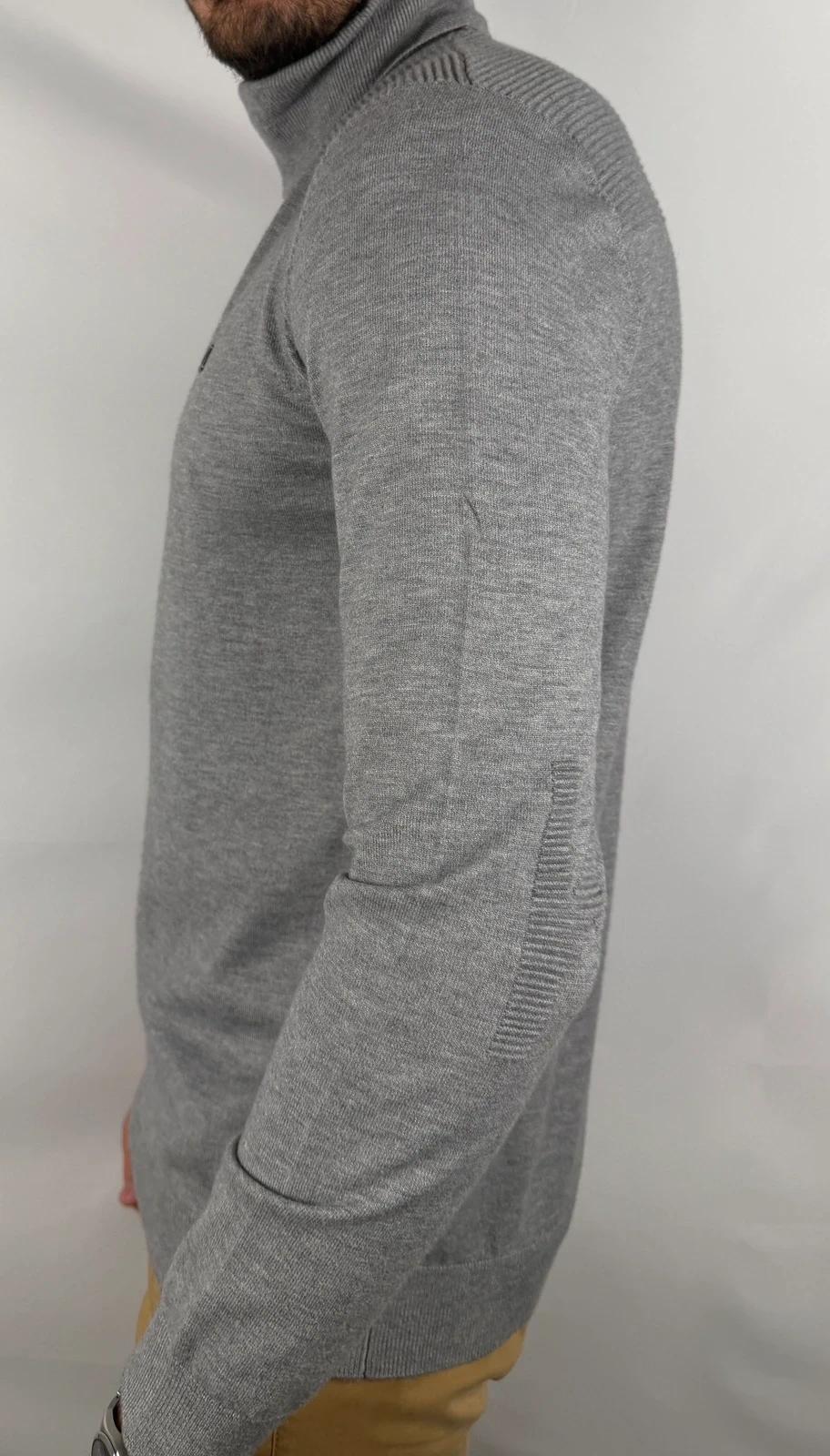 Pull Kaporal Gris à Col Roulé taille L