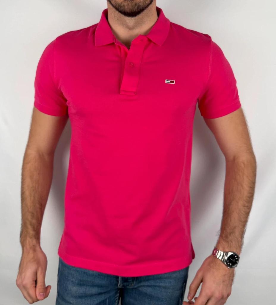 Polo Tommy Jeans Fuchsia - M
