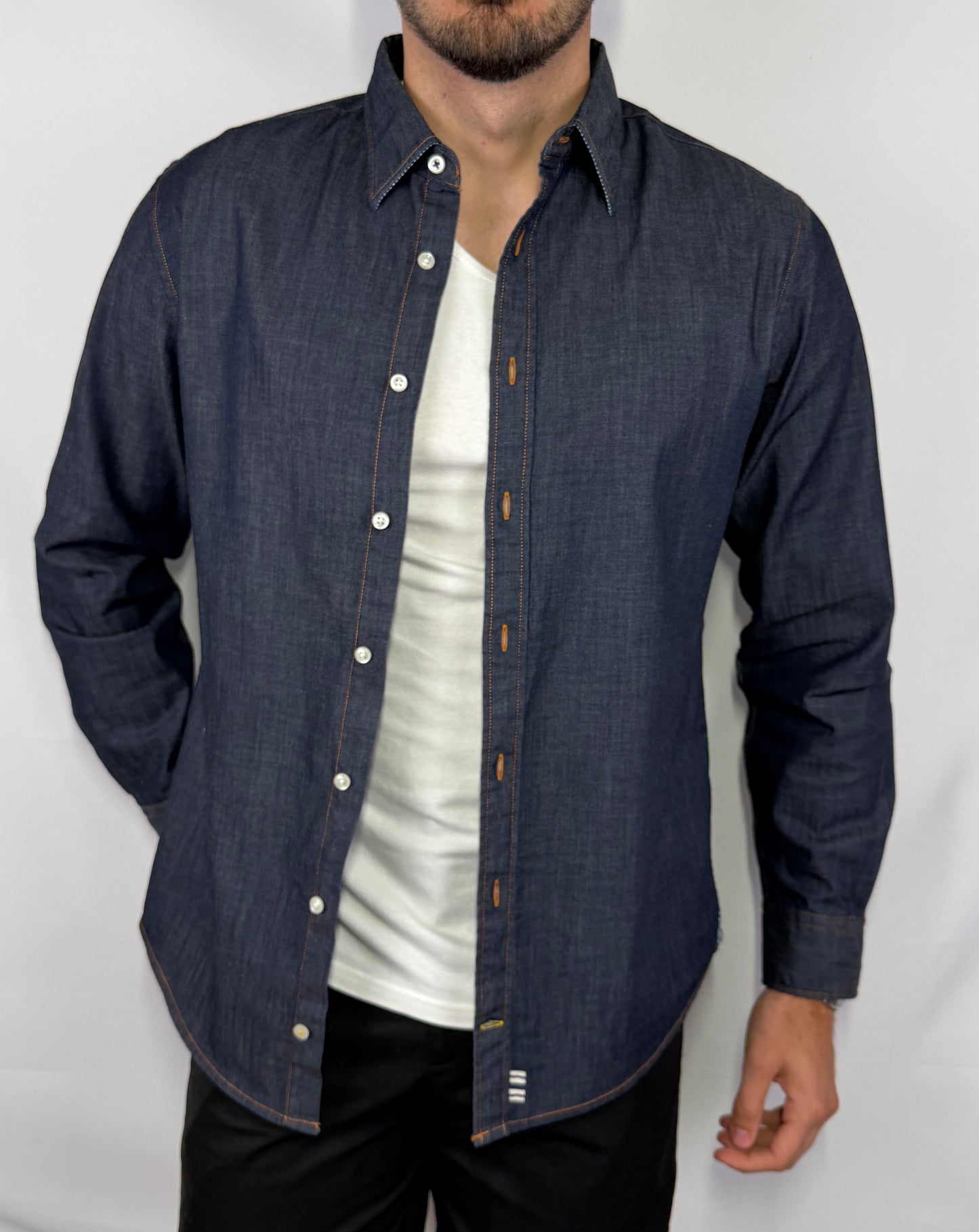 Chemise effet jean Tommy Hilfiger - M