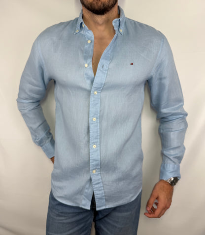Chemise Tommy Hilfiger en Lin - S