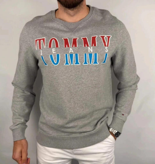 Maglione Tommy Jeans Grigio - L