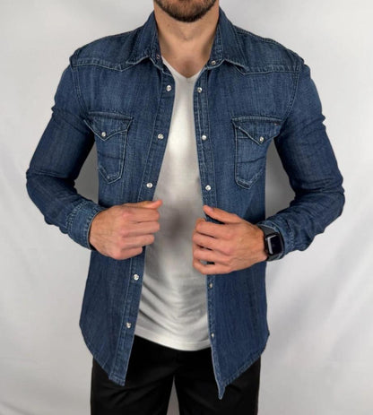 Chemise en jean Tommy Hilfiger - M