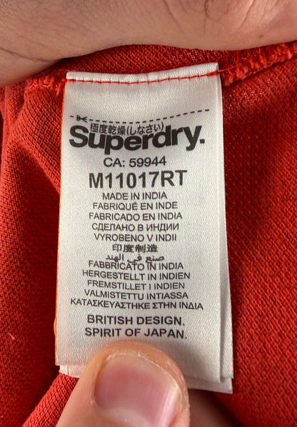 Polo homme Superdry orange S