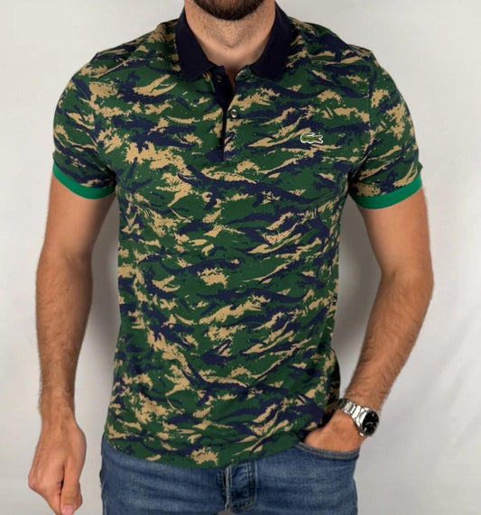 Polo Lacoste Live camouflage - M