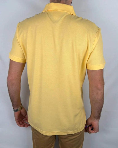 Polo Tommy Hilfiger Jaune - L