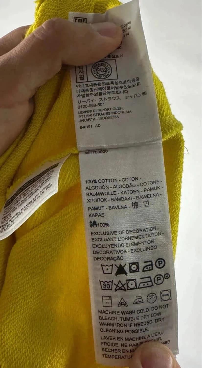 Maglione Levi’s Giallo - L