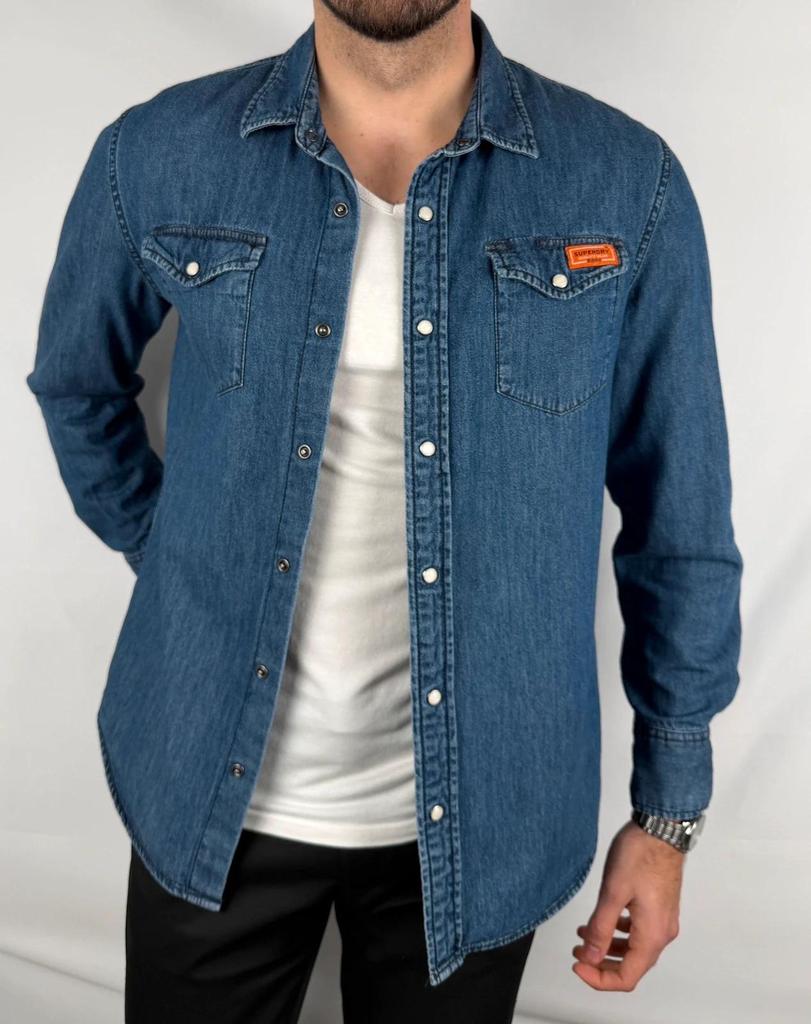 Camicia in denim Superdry - M