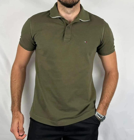 Polo Tommy Hilfiger Kaki - S