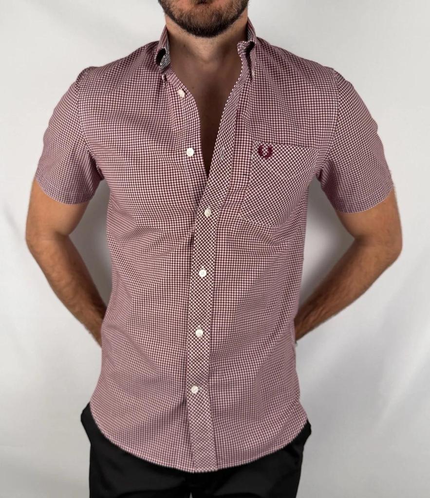 Chemise Fred Perry manches courtes - S