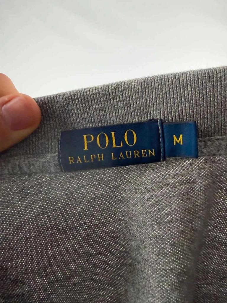 Polo Ralph Lauren Gris Manches Longues - L