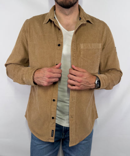 Chemise en Velours Calvin Klein - L