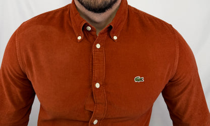 Chemise en velours Lacoste - S