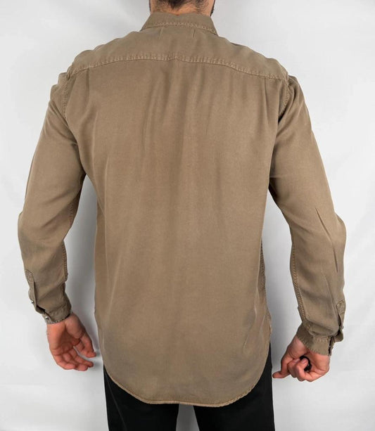 Chemise The Kooples Marron / Kaki - M