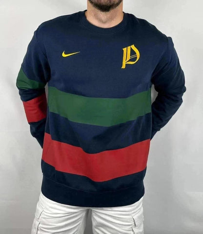 💎 Sweat Nike Portugal - Bleu Vert Rouge - Taille L - Édition Spéciale - Logo Brodé 💎