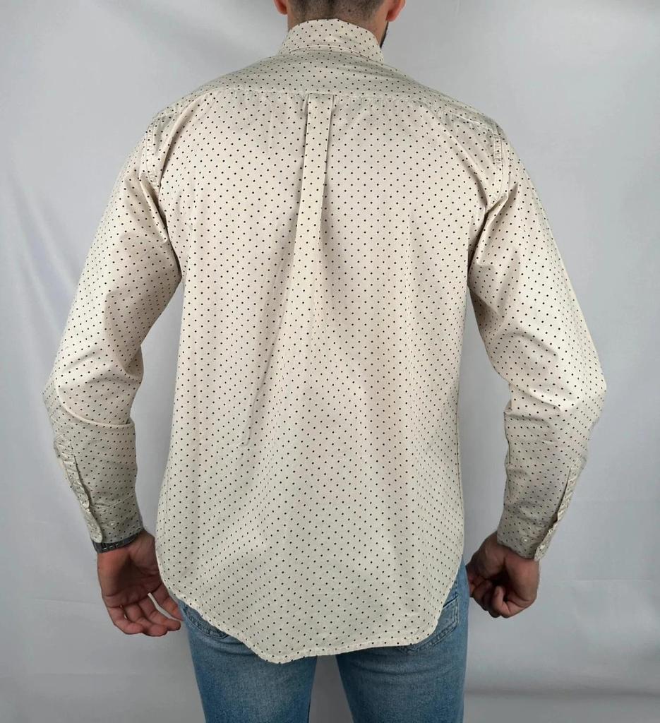 Camicia Obey Bianca a Pois - M