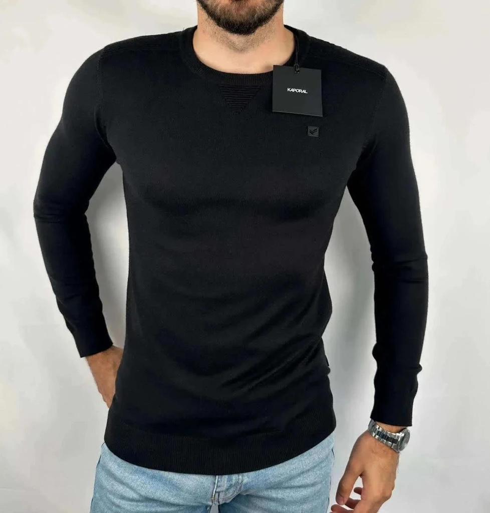 💎 Maglione Kaporal Nero Girocollo taglia S Nuovo - Acrilico / Poliestere / Nylon / Viscosa 💎