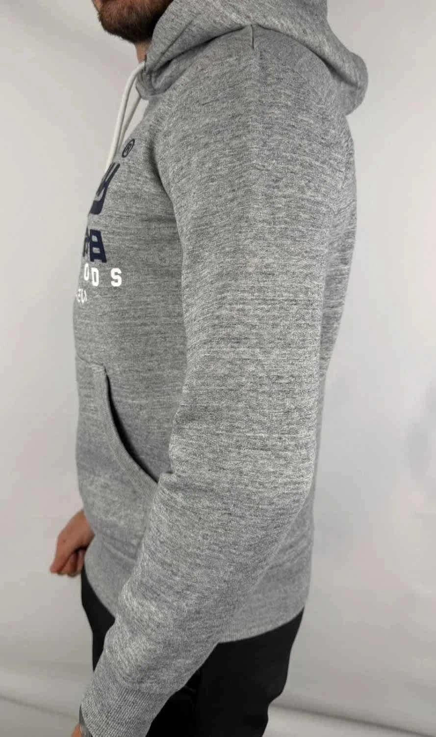 Felpa con cappuccio Superdry grigia - S