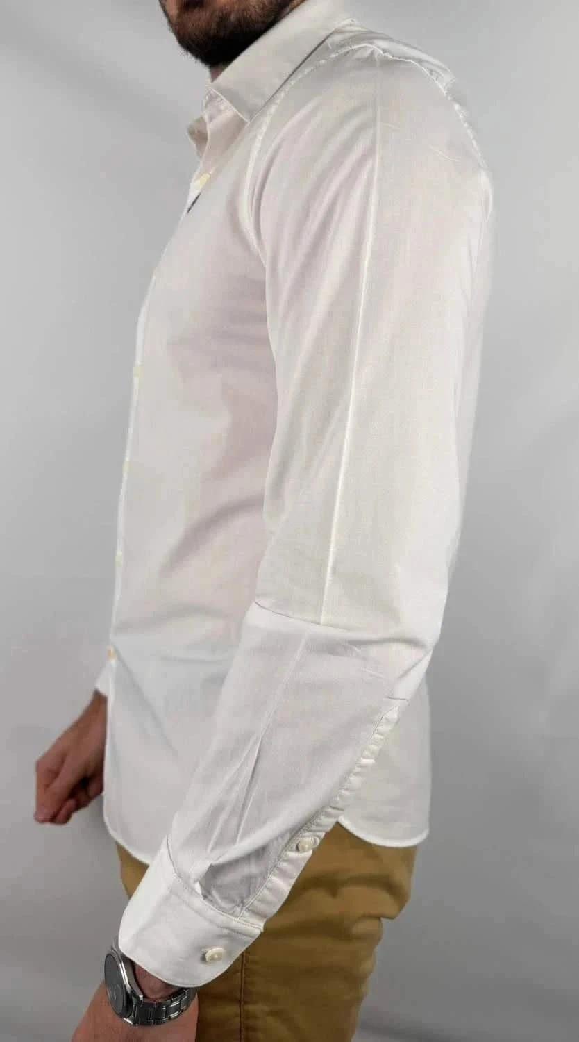 💎 Chemise Timberland Blanche taille S - 100% Coton 💎