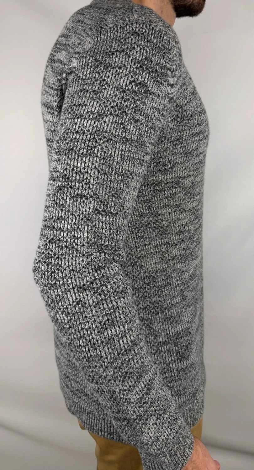 Pull Tommy Jeans Gris Oversize - L