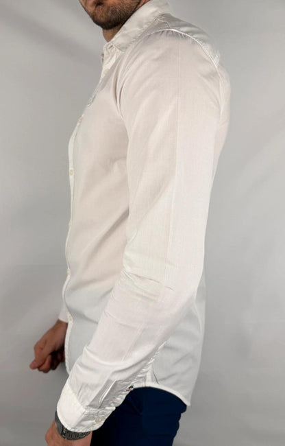 💎 Chemise Tommy Jeans Blanche taille S - 100% Coton 💎