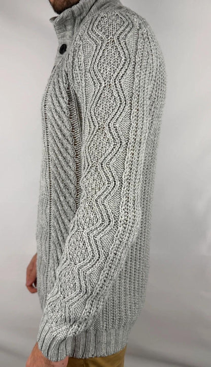 Pull Superdry Épais Gris - L
