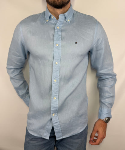 Chemise Tommy Hilfiger en Lin - S