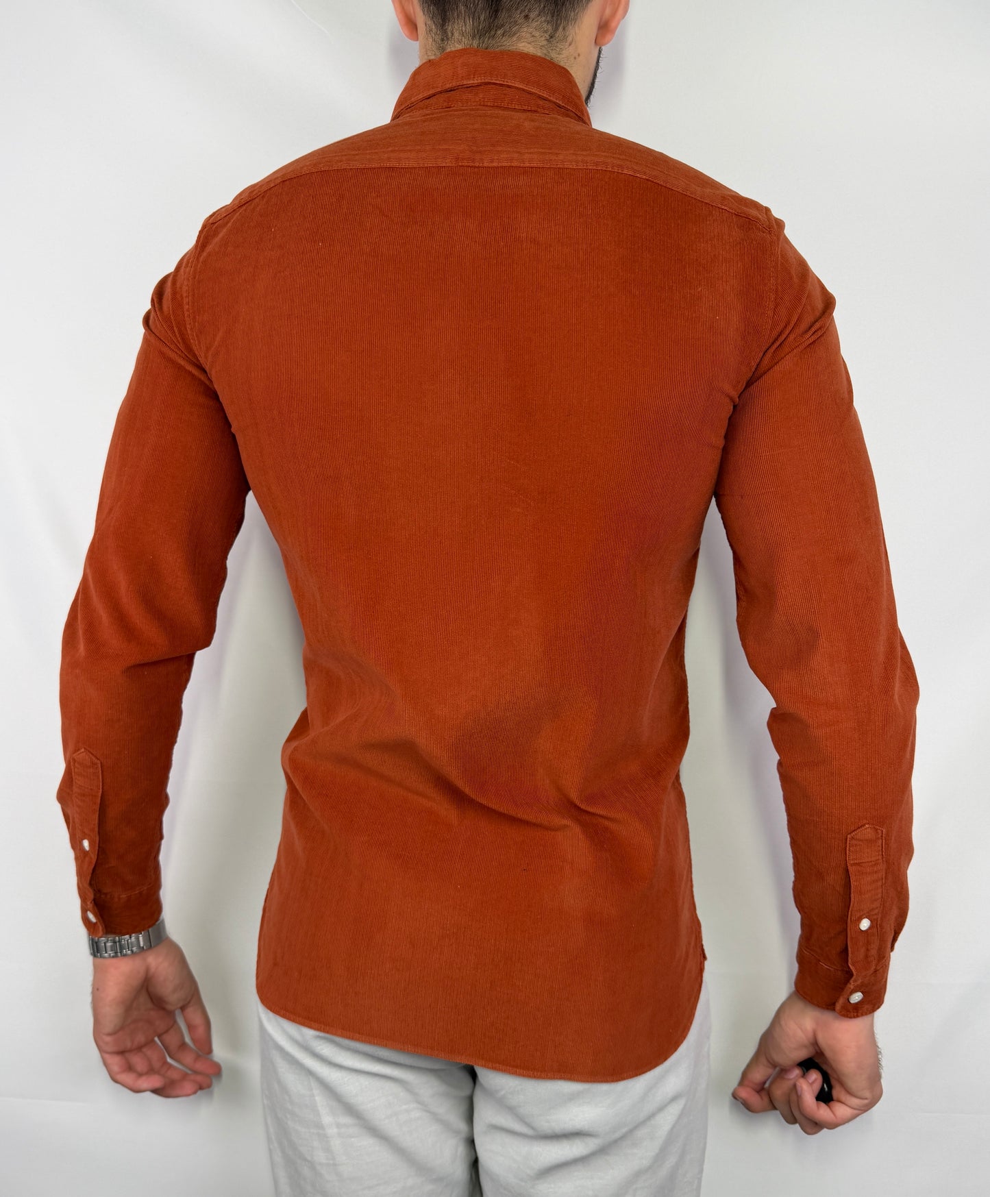 Chemise en velours Lacoste - S