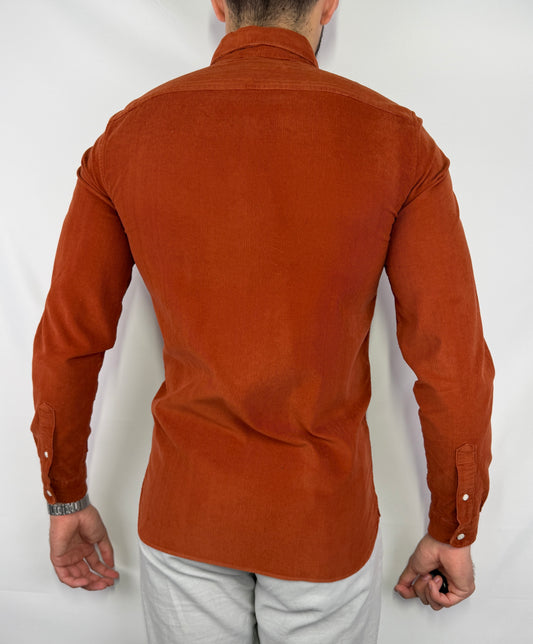 Chemise en velours Lacoste - S