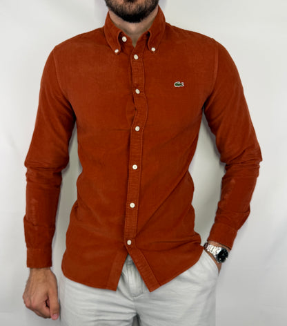 Chemise en velours Lacoste - S