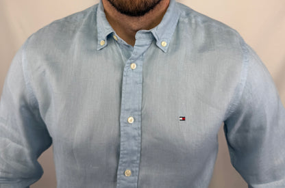 Chemise Tommy Hilfiger en Lin - S
