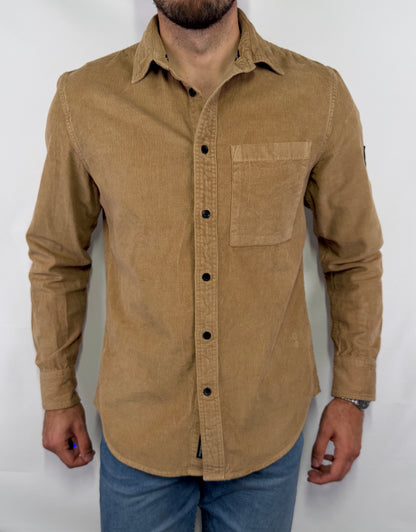 Chemise en Velours Calvin Klein - L