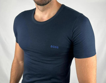 Tee Shirt Hugo Boss Bleu Marine - XS