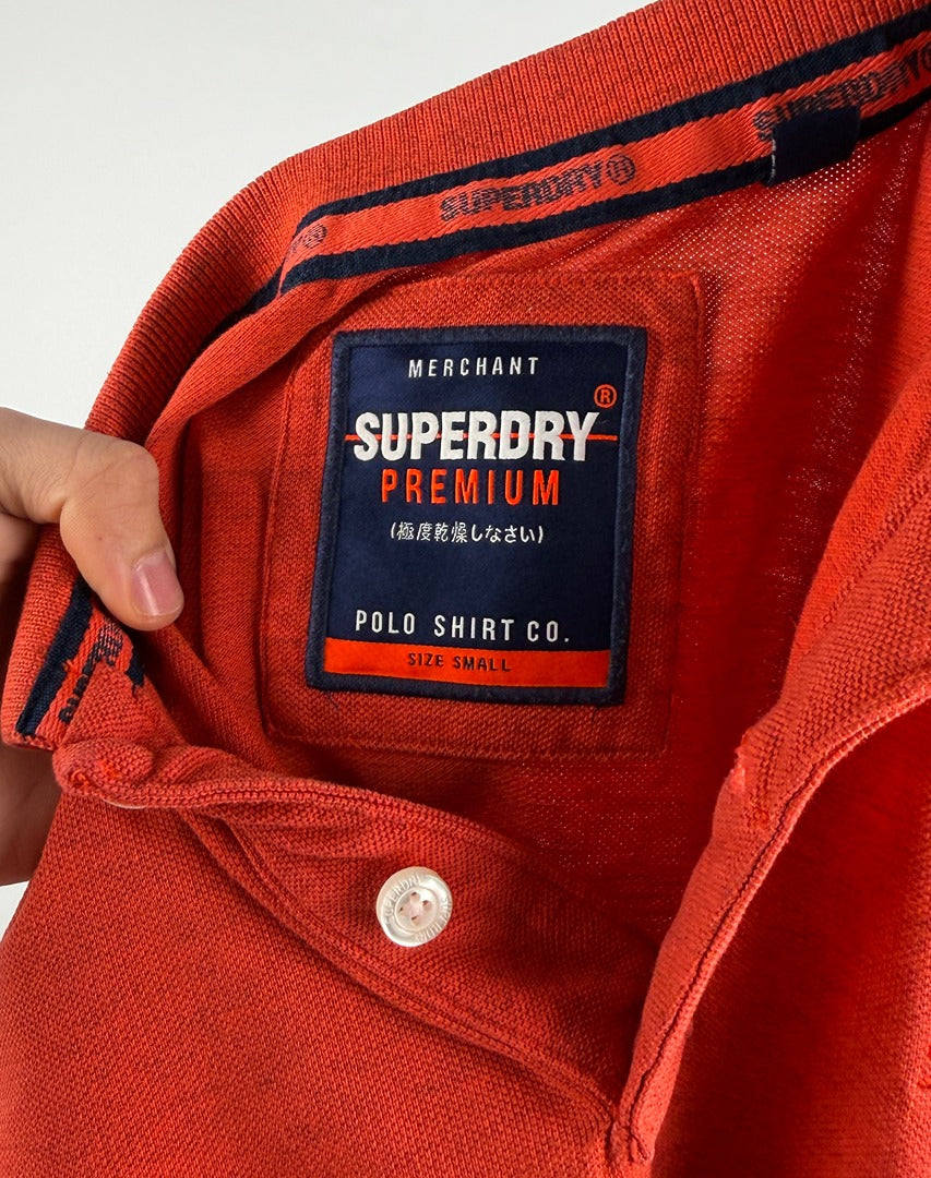 Polo homme Superdry orange S