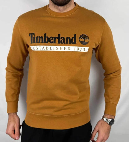 💎 Maglione Timberland Cammello taglia S - Cotone e Poliestere 💎