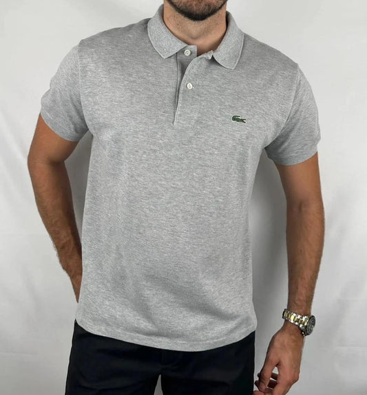 Polo Lacoste Gris - L