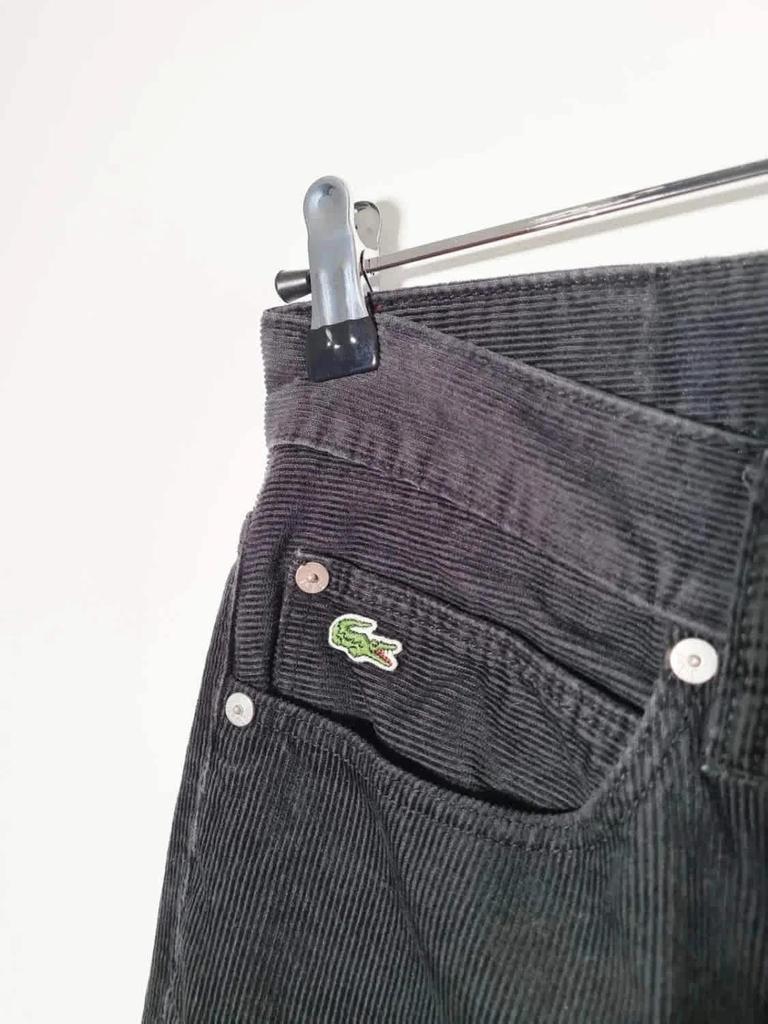 Jeans Velluto Lacoste Nero W32 L32